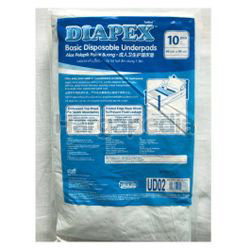 Diapex Disposable Absorbent Underpad 10s Diapex Disposable Absorbent Underpad 10s