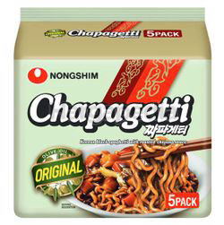 Nong Shim Chapagetti Chajangmyun 5x140gm Nong Shim Chapagetti Chajangmyun 5x140gm
