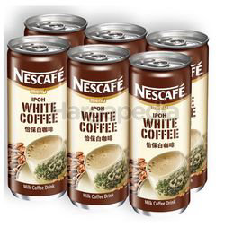 Nescafe Can Ipoh White Coffee 6x240ml Nescafe Can Ipoh White Coffee 6x240ml