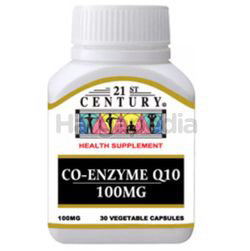 21st Century Co-Enzyme Q10 100mg 30s 21st Century Co-Enzyme Q10 100mg 30s