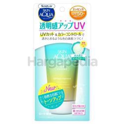 Sunplay Skin Aqua Tone Up UV Essence SPF50 Mint Green 80gm Sunplay Skin Aqua Tone Up UV Essence SPF50 Mint Green 80gm