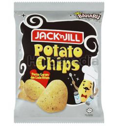 Jack N Jill Potato Chips Salt & Pepper 8x15gm Jack N Jill Potato Chips Salt & Pepper 8x15gm