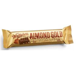 Whittaker's Chunks Almond Gold 50gm Whittaker's Chunks Almond Gold 50gm