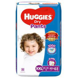 Huggies Dry Pants Mega Pack XXL40+6 Huggies Dry Pants Mega Pack XXL40+6