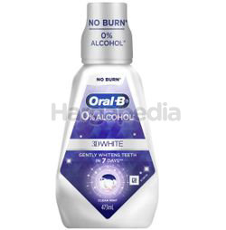 Oral-B 3D White Mouth Rinse 473ml Oral-B 3D White Mouth Rinse 473ml