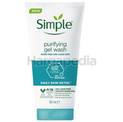 Simple Daily Skin Detox Purifying Facial Wash 150ml Simple Daily Skin Detox Purifying Facial Wash 150ml