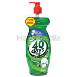 AFY Haniff 40 Days Dishwash Liquid Pandan & Lime 900ml AFY Haniff 40 Days Dishwash Liquid Pandan & Lime 900ml