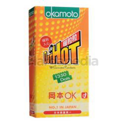 Okamoto Dot De Hot Condoms 10s Okamoto Dot De Hot Condoms 10s