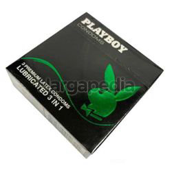 Playboy Condom 3 In 1 3s Playboy Condom 3 In 1 3s