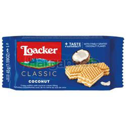 Loacker Classic Wafer Coconut 45gm Loacker Classic Wafer Coconut 45gm
