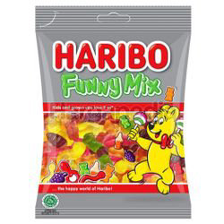Haribo Funny Mix Gummy 80gm Haribo Funny Mix Gummy 80gm