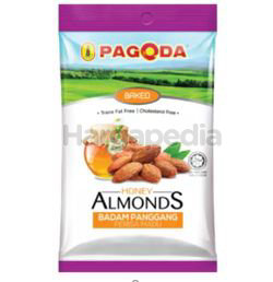Pagoda Baked Honey Almond Nuts 30gm Pagoda Baked Honey Almond Nuts 30gm