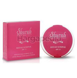 Shurah Compact Powder SPF15 Madu 15gm 1s Shurah Compact Powder SPF15 Madu 15gm 1s