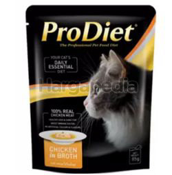 Pro Diet Pouch Cat Food Chicken in Broth 85gm Pro Diet Pouch Cat Food Chicken in Broth 85gm