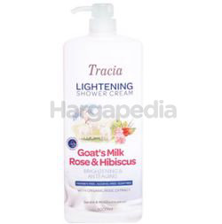 Tracia Lightening Shower Cream Rose & Hibiscus 1lit Tracia Lightening Shower Cream Rose & Hibiscus 1lit