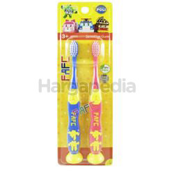 FAFC Kids Toothbrush Robocar Poli Amber Suction 2s FAFC Kids Toothbrush Robocar Poli Amber Suction 2s