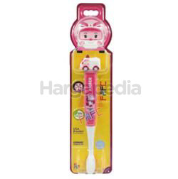 FAFC Kids Toothbrush Robocar Poli Amber Figurin 1s FAFC Kids Toothbrush Robocar Poli Amber Figurin 1s