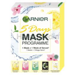 Garnier 5 Days Multi Variant Mask Pack 5s Garnier 5 Days Multi Variant Mask Pack 5s