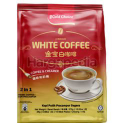 Gold Choice Jin Bao White Coffee 2in1 15x25gm Gold Choice Jin Bao White Coffee 2in1 15x25gm