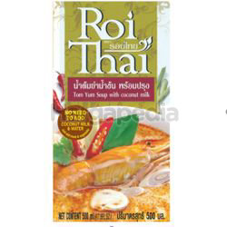 Roi Thai Soup Tom Yum With Coconut Milk 500ml Roi Thai Soup Tom Yum With Coconut Milk 500ml