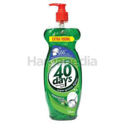 AFY Haniff 40 Days Dishwash Liquid Pandan & Lime 500ml AFY Haniff 40 Days Dishwash Liquid Pandan & Lime 500ml