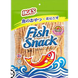 Ika's Fish Snack Hot & Spicy 120gm Ika's Fish Snack Hot & Spicy 120gm