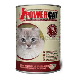 Power Cat Cat Food Fresh Sardine & Tuna 400gm Power Cat Cat Food Fresh Sardine & Tuna 400gm