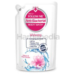 Follow Me Antibacterial Body Wash Whitening Refill 900ml Follow Me Antibacterial Body Wash Whitening Refill 900ml