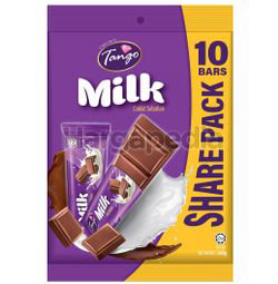 Tango Milk Chocolate Share Pack 10x15gm Tango Milk Chocolate Share Pack 10x15gm