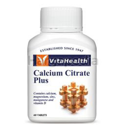 VitaHealth Calcium Citrate 60s VitaHealth Calcium Citrate 60s