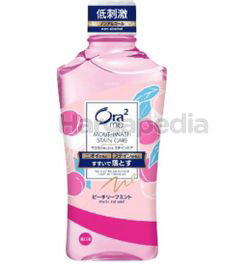 Ora2 me Breath & Stain Clear Mouthwash Peach Leaf Mint 460ml Ora2 me Breath & Stain Clear Mouthwash Peach Leaf Mint 460ml