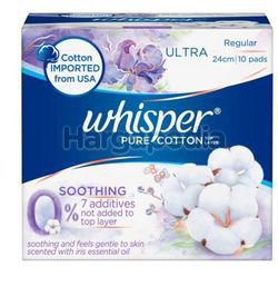 Whisper Pure Cotton Soothing Regular 10s Whisper Pure Cotton Soothing Regular 10s