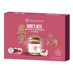 Kinohimitsu Bird's Nest With Red Dates & Wolfberries No Added Sugar 6x75gm Kinohimitsu Bird's Nest With Red Dates & Wolfberries No Added Sugar 6x75gm