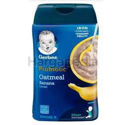 Gerber Baby Probiotic Oat & Banana Cereal 227gm Gerber Baby Probiotic Oat & Banana Cereal 227gm