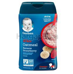 Gerber Baby Oatmeal Banana Strawberry Cereal 227gm Gerber Baby Oatmeal Banana Strawberry Cereal 227gm