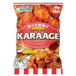 Nutriplus Bone In Karaage 850gm Nutriplus Bone In Karaage 850gm