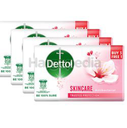 Dettol Bar Soap Skincare (3+1)x100gm Dettol Bar Soap Skincare (3+1)x100gm