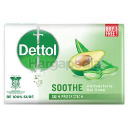 Dettol Bar Soap Sooth (3+1)x100gm Dettol Bar Soap Sooth (3+1)x100gm