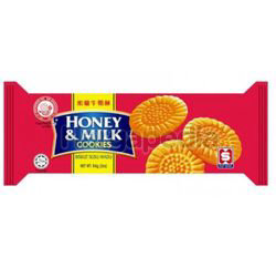Hup Seng Ping Pong Honey & Milk Cookies 84gm Hup Seng Ping Pong Honey & Milk Cookies 84gm