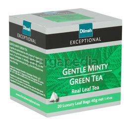 Dilmah Exceptional Gentle Minty Green Tea Luxury Leaf 20s Dilmah Exceptional Gentle Minty Green Tea Luxury Leaf 20s