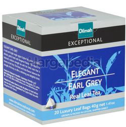 Dilmah Exceptional Elegant Earl Grey Luxury Leaf Bags 20s Dilmah Exceptional Elegant Earl Grey Luxury Leaf Bags 20s