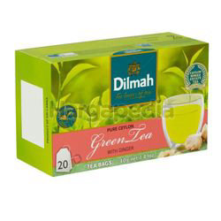 Dilmah Pure Ceylon Green Tea with Ginger 20s Dilmah Pure Ceylon Green Tea with Ginger 20s