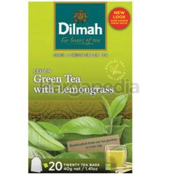 Dilmah Pure Ceylon Green Tea with Lemongrass 20s Dilmah Pure Ceylon Green Tea with Lemongrass 20s