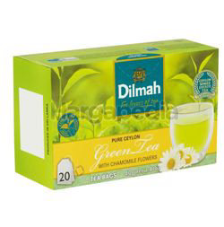 Dilmah Pure Ceylon Green Tea with Chamomile Flowers 20s Dilmah Pure Ceylon Green Tea with Chamomile Flowers 20s