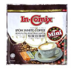 In-Comix Ipoh White Coffee Mini 22x22gm In-Comix Ipoh White Coffee Mini 22x22gm