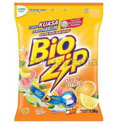 Bio Zip Detergent Powder Orange 750gm Bio Zip Detergent Powder Orange 750gm