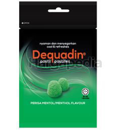 Dequadin Pastilles Menthol 20gm Dequadin Pastilles Menthol 20gm
