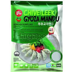 Allgroo Chive (Leek) Gyoza Mandu 540gm Allgroo Chive (Leek) Gyoza Mandu 540gm
