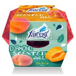 Farcent Diamond Scented Gel Peach 70gm Farcent Diamond Scented Gel Peach 70gm