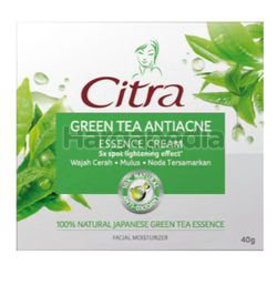 Citra Green Tea Anti Acne Facial Moisturiser 40gm Citra Green Tea Anti Acne Facial Moisturiser 40gm